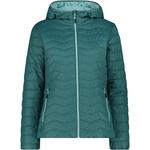 Куртка женская с капюшоном и фиксатором Cmp, цвет agave - фото