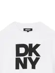 Лонгслив с логотипом Dkny Kids, белый - фото 3