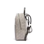 PU Стильный Универсальный Девчачий Рюкзак Обычный Женский Greige GUESS, Серый [Включает Мятно-Зеленую Покупную Сумку] - фото 4