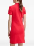 Мини-платье-поло с короткими рукавами Lacoste, красный - фото 3