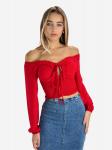 Elara Блузка в красном цвете - фото 2