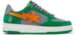 Кроссовки BAPE Bapesta #1 M1 'Green', зеленый - фото