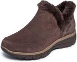 Ботинки Skechers Women's Easy Going-Fall Feeling Hands Free Slip-ins Ankle Boot, Chocolate - фото