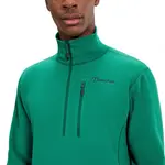Флис Berghaus Prism Micro PT half zip, зеленый - фото 4