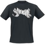 Футболка Ghost Marbel Logo, черный - фото