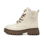 Женские ботинки DAPHNE Мартин на шнуровке, экрю - фото 7