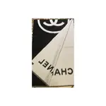 CHANEL Вязаный шарф унисекс, Black - фото