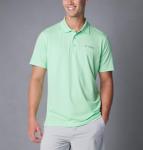 Мужская поло Columbia Low Drag Offshore, Ocean Mint - фото 9