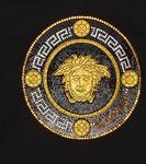 Толстовка с декором Medusa Versace, черный - фото 2