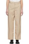 Бежевые брюки Craft Carhartt Work In Progress - фото