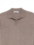 Шерстяная рубашка-поло Cruciani, коричневый - фото 3