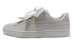 Кроссовки PUMA Suede Heart Satin Low Tops Skateboarding Shoes Unisex Gray - фото