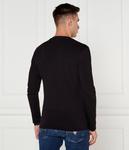 Лонгслив мужской Guess Jeans из органического хлопка, черный - фото 3