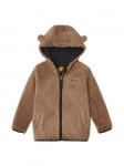 Детская плюшевая куртка BVB Baby коричневого цвета BVB - фото