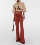 Расклешенные брюки Le Pantalon Espelho JACQUEMUS, красный - фото 2