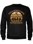 Свитер черного цвета yellowstone - фото