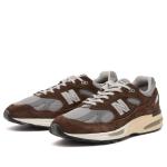 Кроссовки 991V2 New Balance, коричневый - фото 2