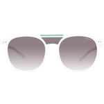 Белые ацетатные солнцезащитные очки Polaroid - фото 2