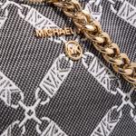 Сумочки подвески портфели jet set черные оптические Michael Michael Kors, черный - фото 4