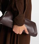 Платье миди Avara из шерстяного твила с драпировкой Emilia Wickstead, Cinnamon - фото 5