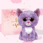 Ty Плюшевая игрушка Cassidy Lavender Cat - фото 8