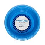 Набор для загородной жизни из 2 тяжелых мисок для собак с порошковым покрытием Country Living, розовый - фото 4