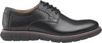Оксфорды Holden Plain Toe Johnston & Murphy, цвет Black Full Grain/Gray Sole - фото 5