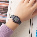 CASIO Часы Women's DIGITAL Series 34.5mm Gray Watch LA-20WH-8A, Gray/Pink Dial - фото 9