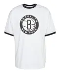 Футболка с сетчатым логотипом Brooklyn Nets NBA New Era, белый - фото