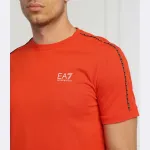 Футболка стандартного кроя Ea7, оранжевый - фото 4