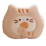 Cat Biscuits, Tiger Printed Cat Rolls Dolls Plush Doll 23cm Height XTHOT - фото 10