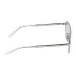 PRADA Прямоугольные солнцезащитные очки в оправе, Silver - фото 4