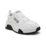 Кожаные кроссовки Versace, белый - фото