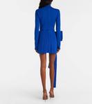 Мини-платье с бантиком David Koma, Blue - фото 3