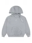 Толстовка с капюшоном с вышитым логотипом Jordan Kids, серый - фото