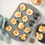 Форма для кексов Circulon на 12 маффинов, серый - фото 7