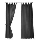 Штора Gardinenbox, 140x245 см, черный - фото