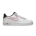 Кроссовки Nike Air Force 1 Low GS 'Script Swoosh', красный - фото