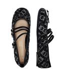 Балетки кожаные Pinko Gioia 10, черный - фото 4