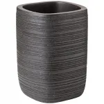 Чашка для зубной щетки Sanotechnik «GLAS BAMBU», черный - фото