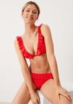 Треугольное бикини s.Oliver, Red - фото 8