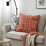 Наволочка, оранжевая, 50х50 см Palpljungmal IKEA - фото 3