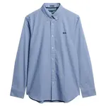 Рубашка с длинным рукавом Superdry Essentials Tailored Lite, синий - фото 3