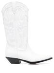 Sonora Santa Fe western-cowboy boots, белый - фото