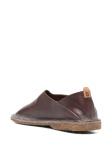 Тапочки из кожи Moma, коричневый - фото 3