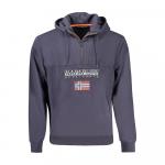 Синий хлопковый свитер Napapijri - фото