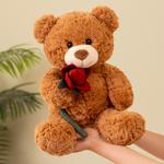 KUMAOYA Плюшевая кукла Rose Bear высотой 32 см - фото 6