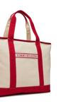 Сумочка Th Summer Canvas Tote AW0AW17421 Tommy Hilfiger, бежевый - фото 2