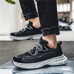 Кроссовки мужские толстые низкие Grumpy Ram, черный - фото 10