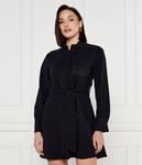 Платье короткое Liu Jo с поясом, черный - фото